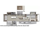 Contact us now about this 2024 Prime Time Sanibel 3902MBWB! Floorplan of 2024 Prime Time Sanibel 3902MBWB