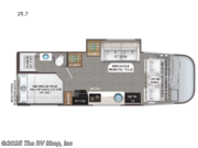 Call now about this 2023 Thor Motor Coach Vegas 25.7! 2023 Thor Motor Coach Vegas 25.7 - New Class A For Sale by The RV Shop, Inc in Baton Rouge, Louisiana features Slideout