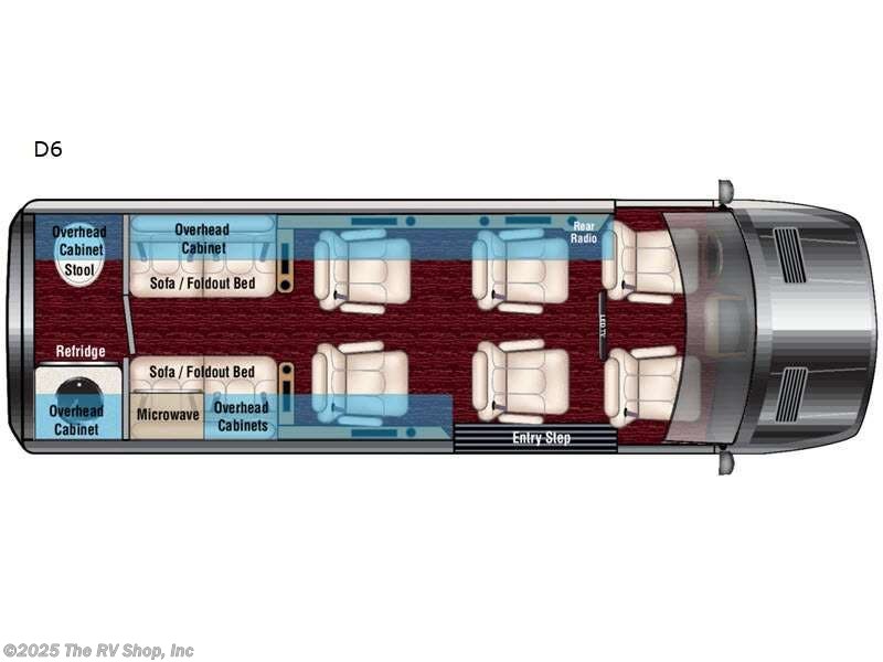 Call now about this 2024 Midwest Daycruiser D6 Standard 4x4! 2024 Midwest Daycruiser D6 Standard 4x4 - New Class B For Sale by The RV Shop, Inc in Baton Rouge, Louisiana