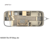 Call now about this 2025 Airstream Flying Cloud 23FB Twin! 2025 Airstream Flying Cloud 23FB Twin - New Travel Trailer For Sale by The RV Shop, Inc in Baton Rouge, Louisiana