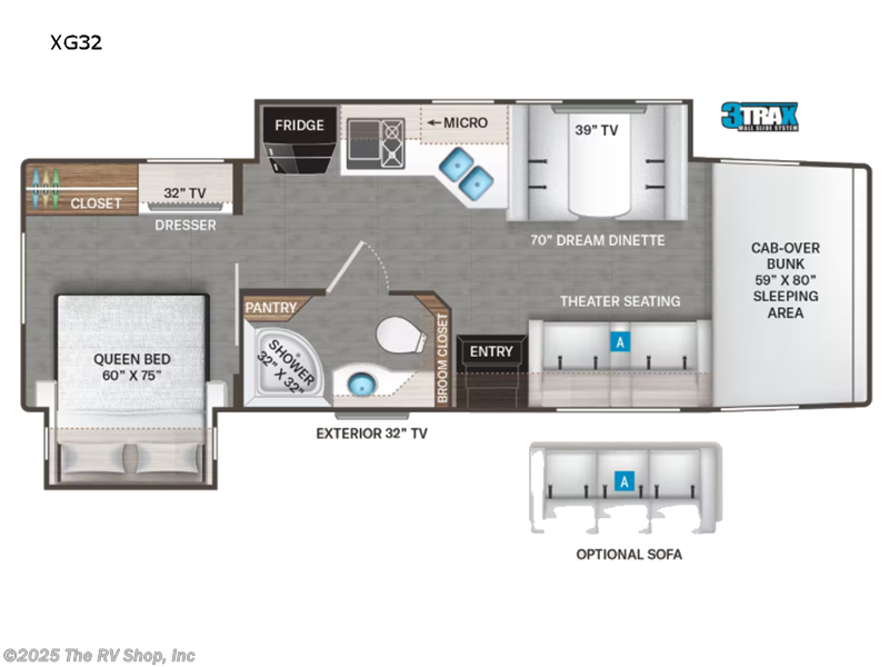 Call now about this 2022 Thor Motor Coach Magnitude XG32! 2022 Thor Motor Coach Magnitude XG32 - Used Super C For Sale by The RV Shop, Inc in Baton Rouge, Louisiana features Slideout