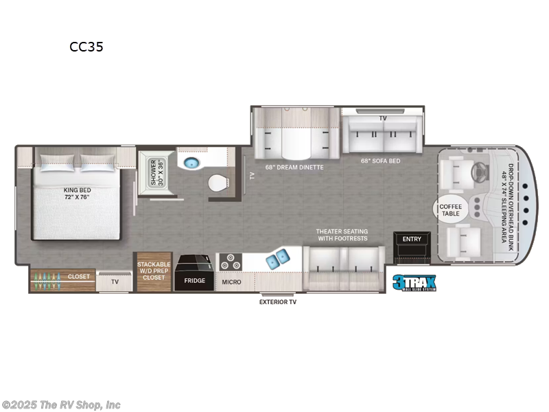 Call now about this 2024 Thor Motor Coach Luminate CC35! 2024 Thor Motor Coach Luminate CC35 - Used Class A For Sale by The RV Shop, Inc in Baton Rouge, Louisiana features Slideout