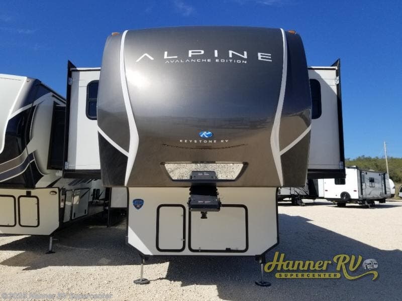 Contact us now about this 2025 Keystone Alpine Avalanche Edition 346FL! 2025 Alpine Avalanche Edition 346FL by Keystone from Hanner RV Supercenter in Baird, Texas