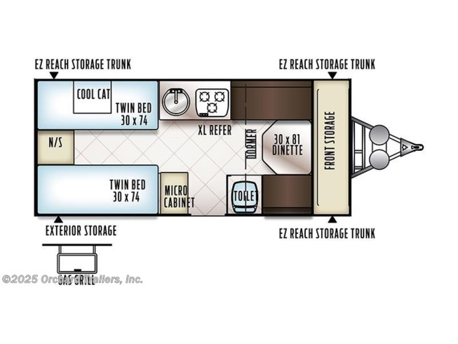2018 Forest River Rockwood Hard Side A213HW 2018 Forest River Rockwood Hard Side A213HW