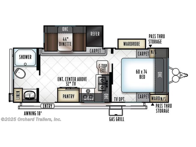 2019 Forest River Rockwood Mini Lite 2511S 2019 Forest River Rockwood Mini Lite 2511S