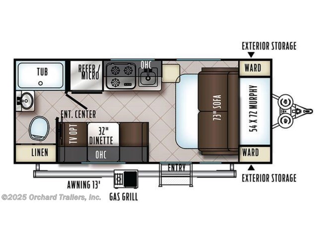 2018 Forest River Rockwood Geo Pro G19FD 2018 Forest River Rockwood Geo Pro G19FD