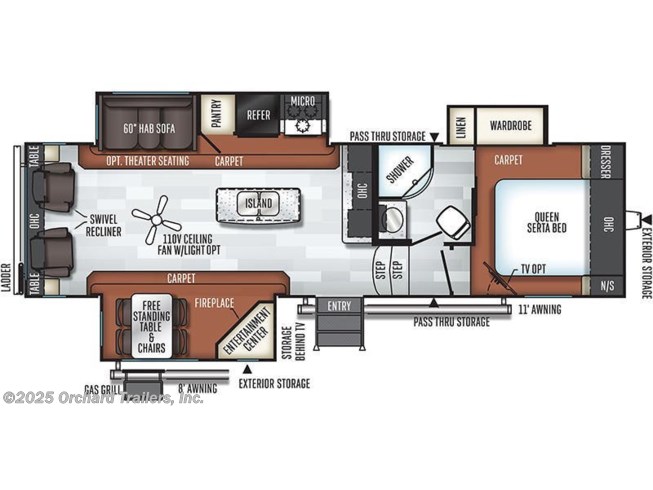 2019 Forest River Rockwood Ultra Lite 2889WS 2019 Forest River Rockwood Ultra Lite 2889WS
