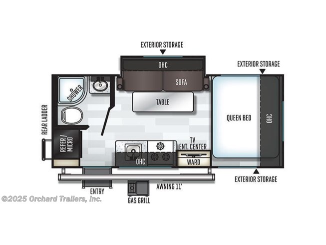 2019 Forest River Rockwood Geo Pro G19FBS 2019 Forest River Rockwood Geo Pro G19FBS