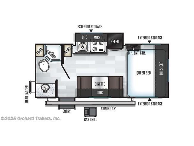 2019 Forest River Rockwood Geo Pro G19QB 2019 Forest River Rockwood Geo Pro G19QB