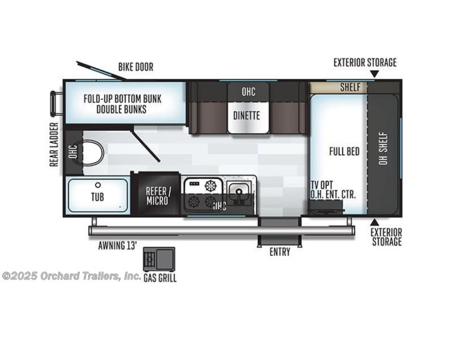 2019 Forest River Rockwood Geo Pro G19BH 2019 Forest River Rockwood Geo Pro G19BH