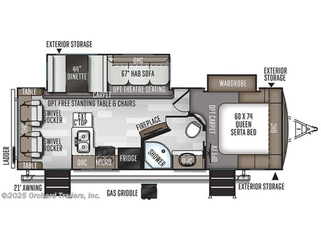 2020 Forest River Rockwood Ultra Lite 2604SW 2020 Forest River Rockwood Ultra Lite 2604SW