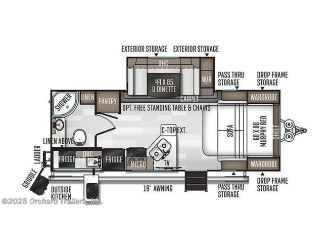 2020 Forest River Rockwood Mini Lite 2507S 2020 Forest River Rockwood Mini Lite 2507S