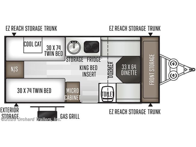 2021 Forest River Rockwood Hard Side A213HW 2021 Forest River Rockwood Hard Side A213HW