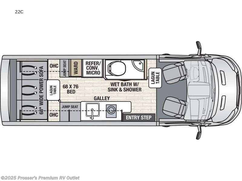 Call now about this 2025 Coachmen Beyond 22C AWD! 2025 Coachmen Beyond 22C AWD - New Class B For Sale by Prosser's Premium RV Outlet in Sturtevant, Wisconsin