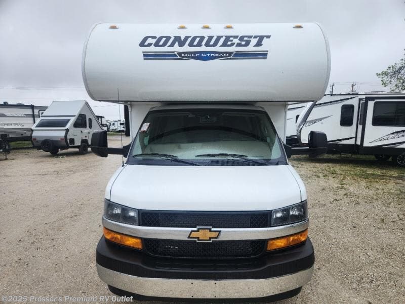 Contact us now about this 2026 Gulf Stream Conquest Class C 6237LE! 2026 Conquest Class C 6237LE by Gulf Stream from Prosser's Premium RV Outlet in Sturtevant, Wisconsin