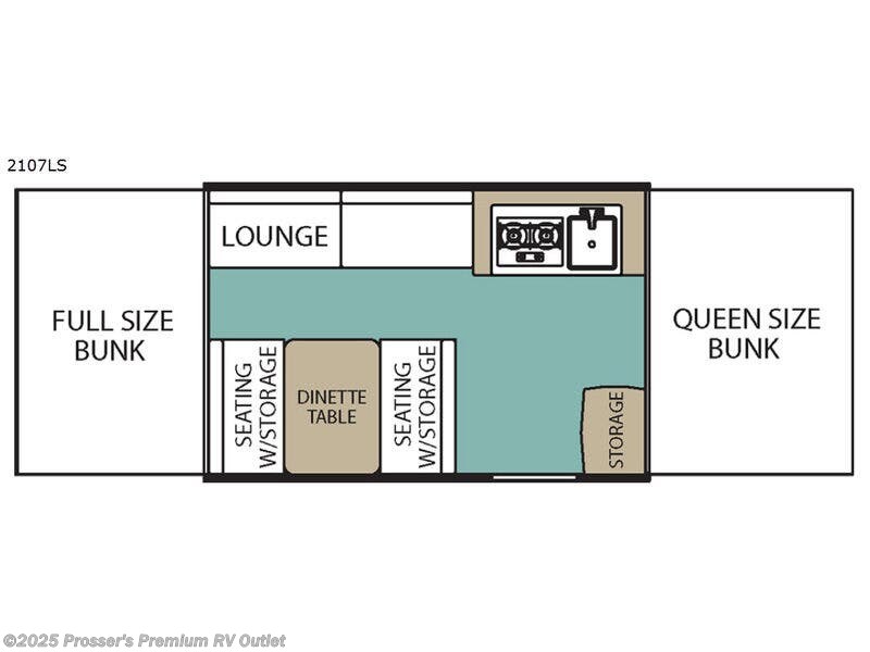 Call now about this 2018 Viking LS Series 2107LS! 2018 Viking LS Series 2107LS - Used Popup For Sale by Prosser's Premium RV Outlet in Sturtevant, Wisconsin