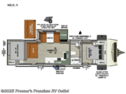 Call now about this 2025 Forest River No Boundaries NB20.9 Beast Mode! 2025 Forest River No Boundaries NB20.9 Beast Mode - New Travel Trailer For Sale by Prosser's Premium RV Outlet in Sturtevant, Wisconsin features Slideout
