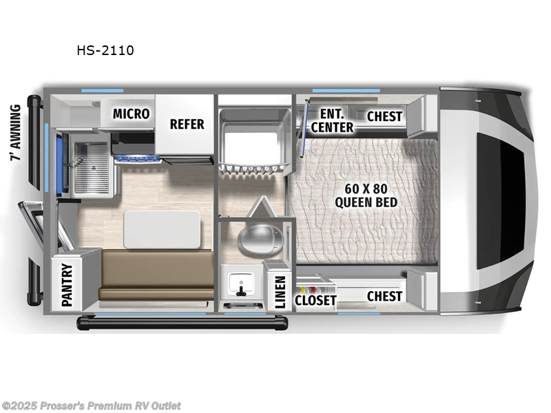 Call now about this 2025 Palomino Real-Lite HS-2110! 2025 Palomino Real-Lite HS-2110 - New Truck Camper For Sale by Prosser's Premium RV Outlet in Sturtevant, Wisconsin