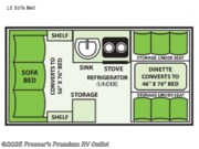 Call now about this 2025 Aliner Ranger 12 Sofa Bed! 2025 Aliner Ranger 12 Sofa Bed - New Popup For Sale by Prosser's Premium RV Outlet in Sturtevant, Wisconsin