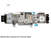 Call now about this 2025 Grand Design Momentum M-Class 344M! 2025 Grand Design Momentum M-Class 344M - New Toy Hauler For Sale by Blue Compass RV Prescott Valley in Prescott Valley, Arizona features Slideout