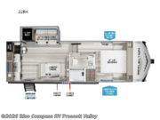 Call now about this 2025 Grand Design Reflection 100 Series 22RK! 2025 Grand Design Reflection 100 Series 22RK - New Fifth Wheel For Sale by Blue Compass RV Prescott Valley in Prescott Valley, Arizona features Slideout