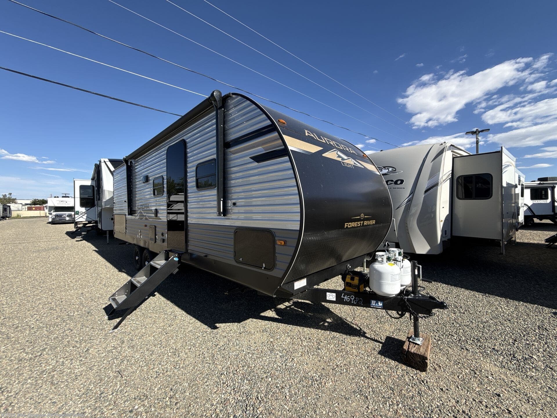 Contact us now about this 2026 Forest River Aurora Light 26BHS! 2026 Aurora Light 26BHS by Forest River from Blue Compass RV Prescott Valley in Prescott Valley, Arizona