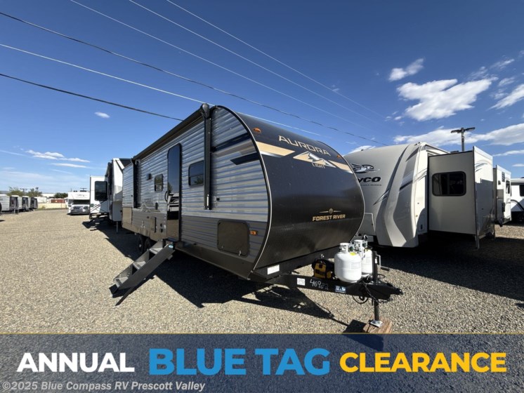 Email now about this 2026 Forest River Aurora Light 26BHS! New 2026 Forest River Aurora Light 26BHS available in Prescott Valley, Arizona