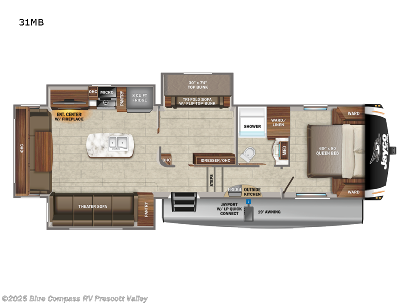 Email now about this 2022 Jayco Eagle HT 31MB! Used 2022 Jayco Eagle HT 31MB available in Prescott Valley, Arizona