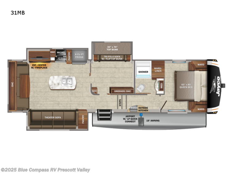 Email now about this 2022 Jayco Eagle HT 31MB! Used 2022 Jayco Eagle HT 31MB available in Prescott Valley, Arizona