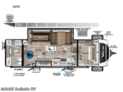 Call now about this 2024 Forest River Vibe 26RB! 2024 Forest River Vibe 26RB - Used Travel Trailer For Sale by Reliable RV in Springfield, Missouri features Slideout
