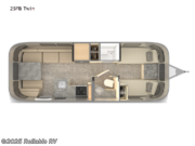 Call now about this 2026 Airstream Flying Cloud 25FB Twin! 2026 Airstream Flying Cloud 25FB Twin - New Travel Trailer For Sale by Reliable RV in Springfield, Missouri