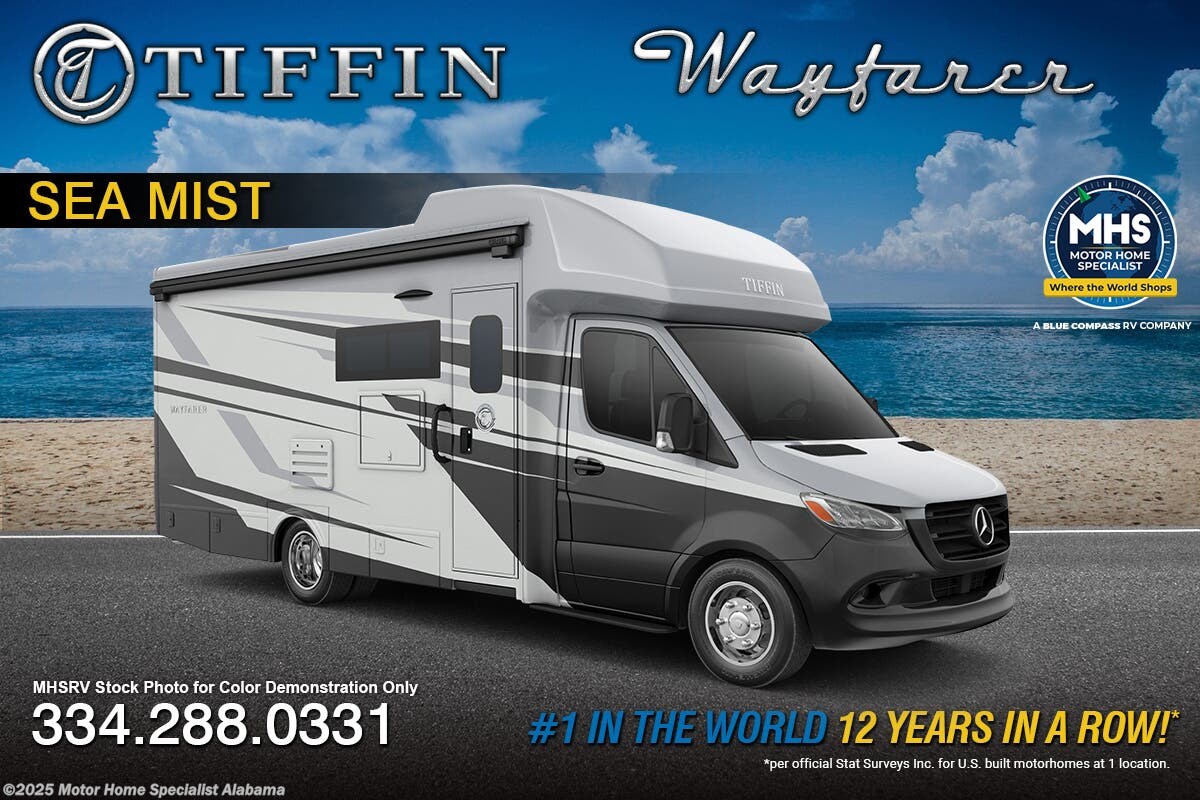Email now about this 2026 Tiffin Wayfarer 25 XPW! New 2026 Tiffin Wayfarer 25 XPW available in Montgomery, Alabama