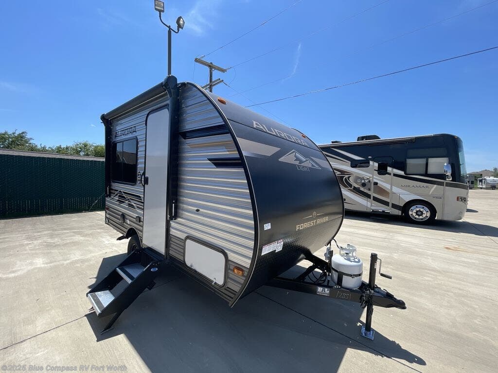 Contact us now about this 2026 Forest River Aurora Light 13RDX! 2026 Aurora Light 13RDX by Forest River from Blue Compass RV Fort Worth in Fort Worth, Texas