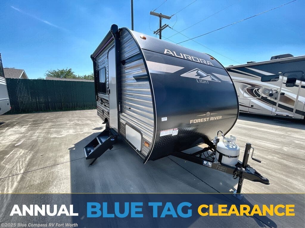 Email now about this 2026 Forest River Aurora Light 13RDX! New 2026 Forest River Aurora Light 13RDX available in Fort Worth, Texas