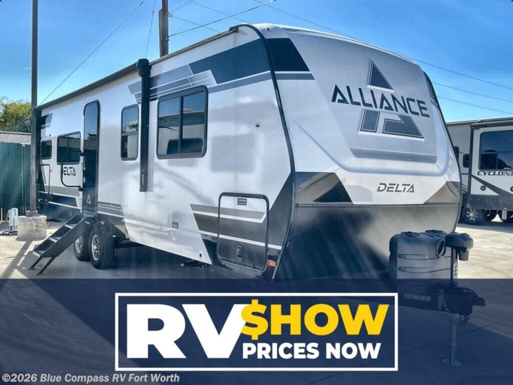 Email now about this 2026 Alliance RV Delta 274RKW! New 2026 Alliance RV Delta 274RKW available in Fort Worth, Texas