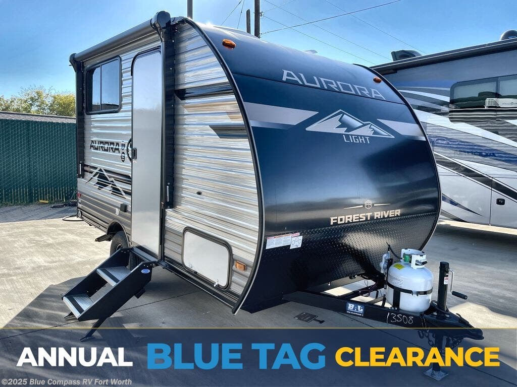 Email now about this 2026 Forest River Aurora Light 13BHX! New 2026 Forest River Aurora Light 13BHX available in Fort Worth, Texas