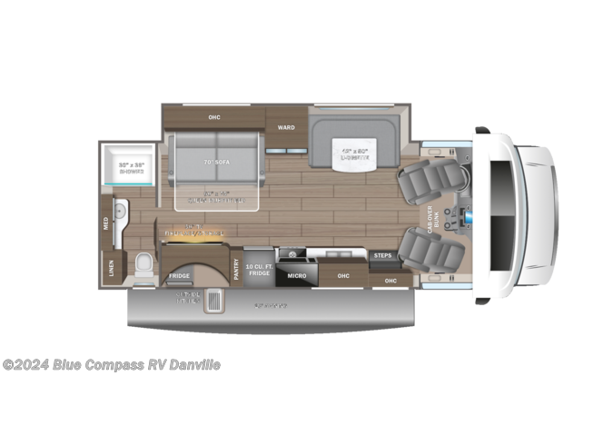 2024 Jayco Redhawk 26M - New Class C For Sale by Blue Compass RV Danville in Ringgold, Virginia