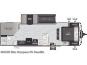 Call now about this 2021 Keystone Bullet 273BHS! Floorplan of 2021 Keystone Bullet 273BHS