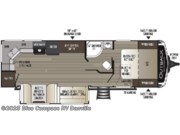 Call now about this 2021 Keystone Outback Ultra-Lite Ultra-Lite 260UML! Floorplan of 2021 Keystone Outback Ultra-Lite Ultra-Lite 260UML