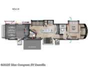 Call now about this 2025 Alliance RV Valor 42V14! 2025 Alliance RV Valor 42V14 - New Toy Hauler For Sale by Blue Compass RV Danville in Ringgold, Virginia features Slideout