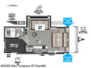 Call now about this 2025 Forest River Wildwood FSX 178BHSK! 2025 Forest River Wildwood FSX 178BHSK - New Travel Trailer For Sale by Blue Compass RV Danville in Ringgold, Virginia features Slideout