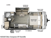 Call now about this 2026 Forest River Rockwood Mini Lite 2109S! 2026 Forest River Rockwood Mini Lite 2109S - New Travel Trailer For Sale by Blue Compass RV Danville in Ringgold, Virginia features Slideout