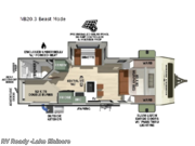 Call now about this 2026 Forest River No Boundaries NB20.3 Beast Mode! 2026 Forest River No Boundaries NB20.3 Beast Mode - New Travel Trailer For Sale by RV Ready in Lake Elsinore, California features Slideout