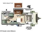 Call now about this 2026 Forest River No Boundaries NB19.6 Beast Mode! 2026 Forest River No Boundaries NB19.6 Beast Mode - New Travel Trailer For Sale by RV Ready in Lake Elsinore, California features Slideout
