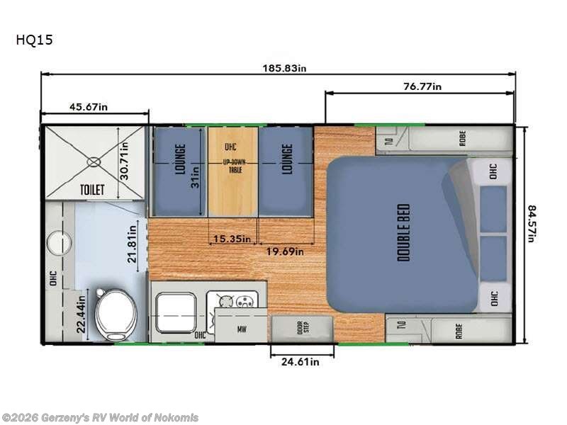 Call now about this 2022 Black Series HQ15 Black Series Camper! 2022 Black Series HQ15 Black Series Camper - Used Travel Trailer For Sale by Gerzeny's RV World of Nokomis in Nokomis, Florida