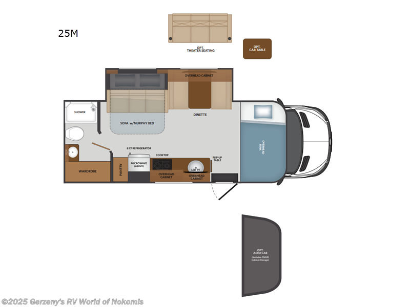 Call now about this 2025 Fleetwood Insight 25M! 2025 Fleetwood Insight 25M - New Class C For Sale by Gerzeny's RV World of Nokomis in Nokomis, Florida features Slideout