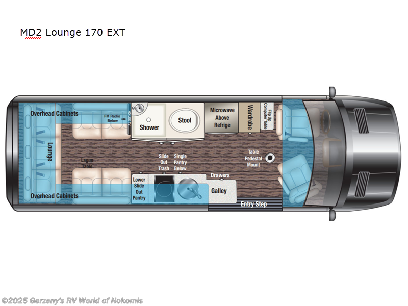 Call now about this 2025 Midwest Passage MD2 170 EXT! 2025 Midwest Passage MD2 170 EXT - New Class B For Sale by Gerzeny's RV World of Nokomis in Nokomis, Florida