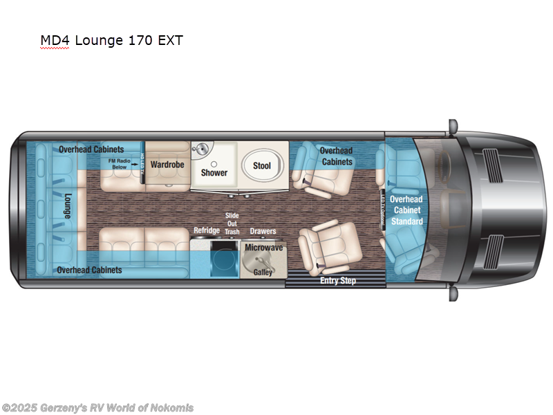 Call now about this 2025 Midwest Passage MD4 170 EXT! 2025 Midwest Passage MD4 170 EXT - New Class B For Sale by Gerzeny's RV World of Nokomis in Nokomis, Florida