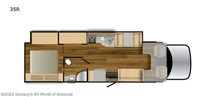 Call now about this 2021 Nexus Rebel 35R! 2021 Nexus Rebel 35R - Used Super C For Sale by Gerzeny's RV World of Nokomis in Nokomis, Florida features Slideout