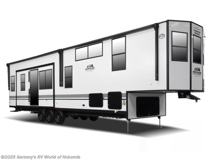 Email now about this 2026 Forest River Cedar Creek Cottage Fifth Wheels 412FWC! New 2026 Forest River Cedar Creek Cottage Fifth Wheels 412FWC available in Nokomis, Florida
